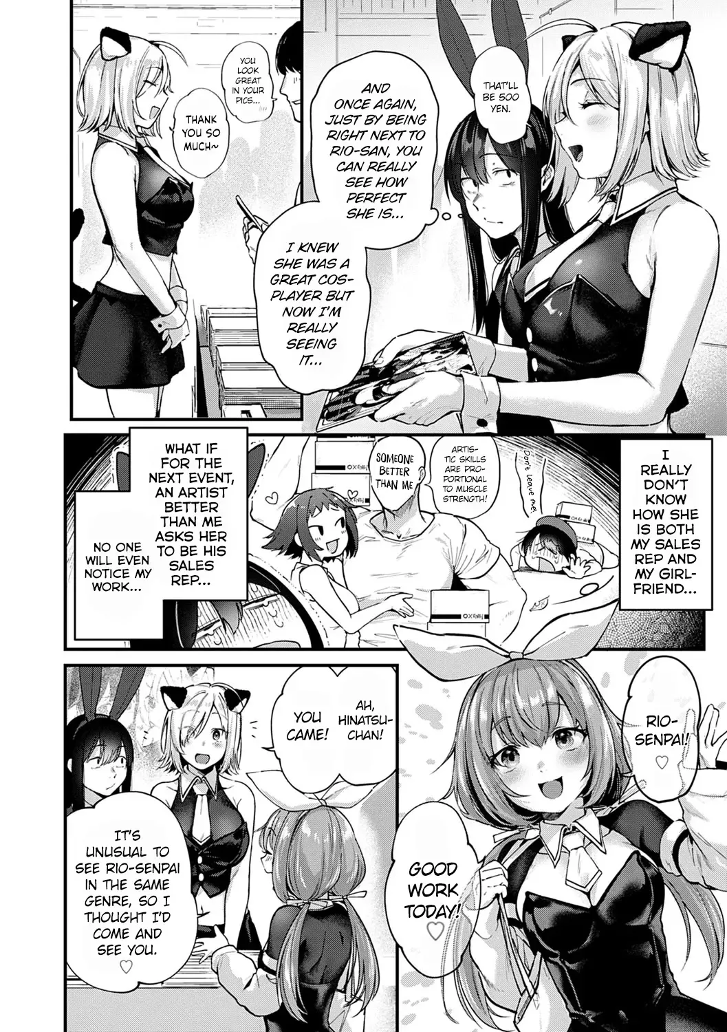 [Gosaiji] Doujin Sakka wa Cosplay Ecchi no Yume o Miru ka? Parts 1-4 + After Story Fhentai - Page 54