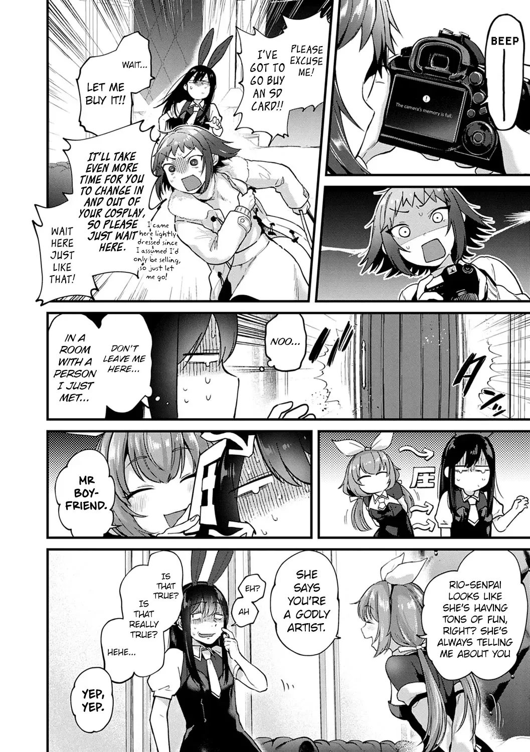[Gosaiji] Doujin Sakka wa Cosplay Ecchi no Yume o Miru ka? Parts 1-4 + After Story Fhentai - Page 58