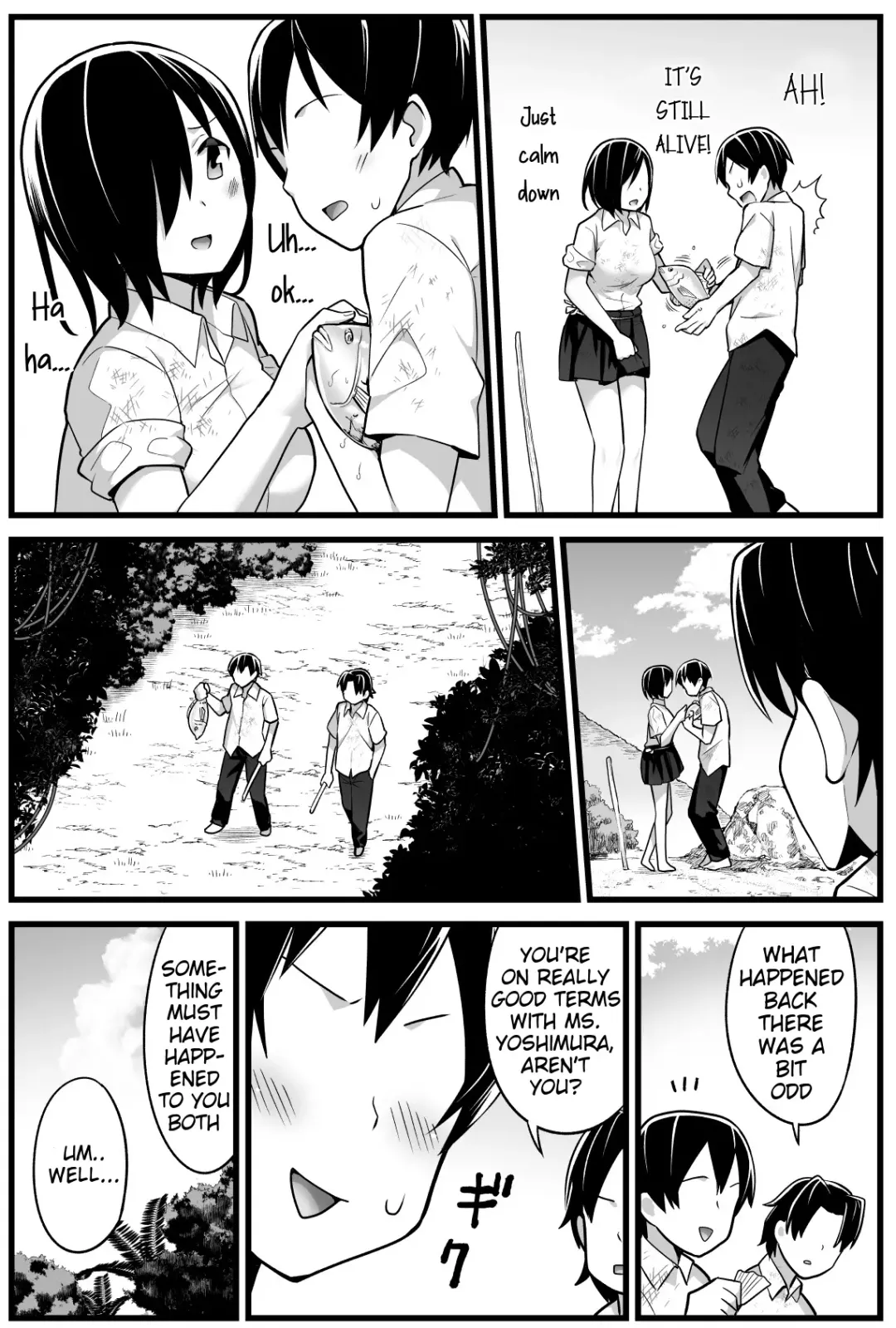 [Toilet Komoru] Mujintou JK! Choroi yo Yoshimura-san! Volume. 2 ~Yagai de Netori Hen~ Fhentai - Page 10