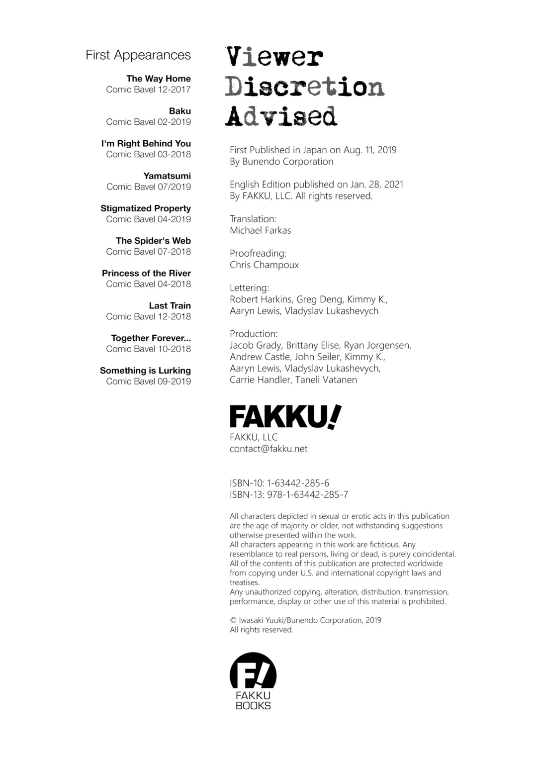 [Iwasaki Yuuki] Etsuran Chuui | Viewer Discretion Advised (uncensored) Fhentai - Page 193