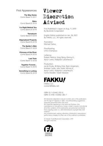 [Iwasaki Yuuki] Etsuran Chuui | Viewer Discretion Advised (uncensored) Fhentai - Page 193