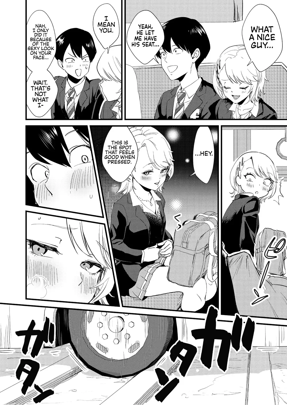 [Bon Ho] Galko wa Bus de Zecchouchuu | The Gyaru Girl is Cumming on the Bus Fhentai - Page 15