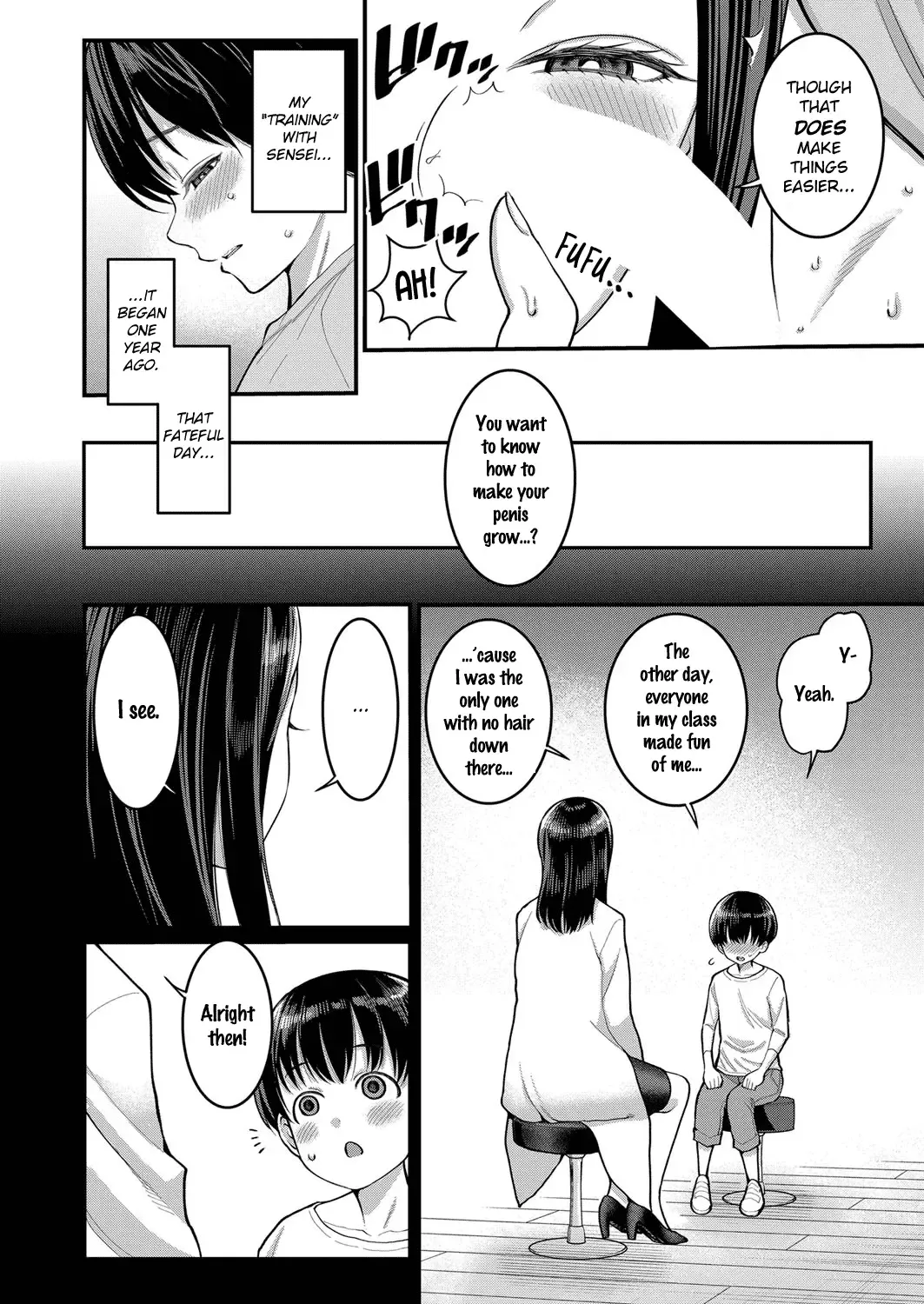 [Agata] Shiori Sensei wa Ochinchin no Sodateya-san | Shiori-Sensei, The Nurturing Nurse Fhentai - Page 4