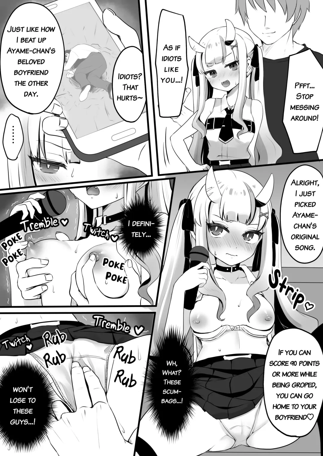 [Kokemomo] Ayame to Karaoke "NTR ver" | Karaoke with Ayame "NTR" Fhentai - Page 5
