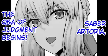 Read [Ankoman] Artoria (Saber), Seihai Mondou Futatabi | Saber Artoria, The Q&A of Judgement Begins! - Fhentai