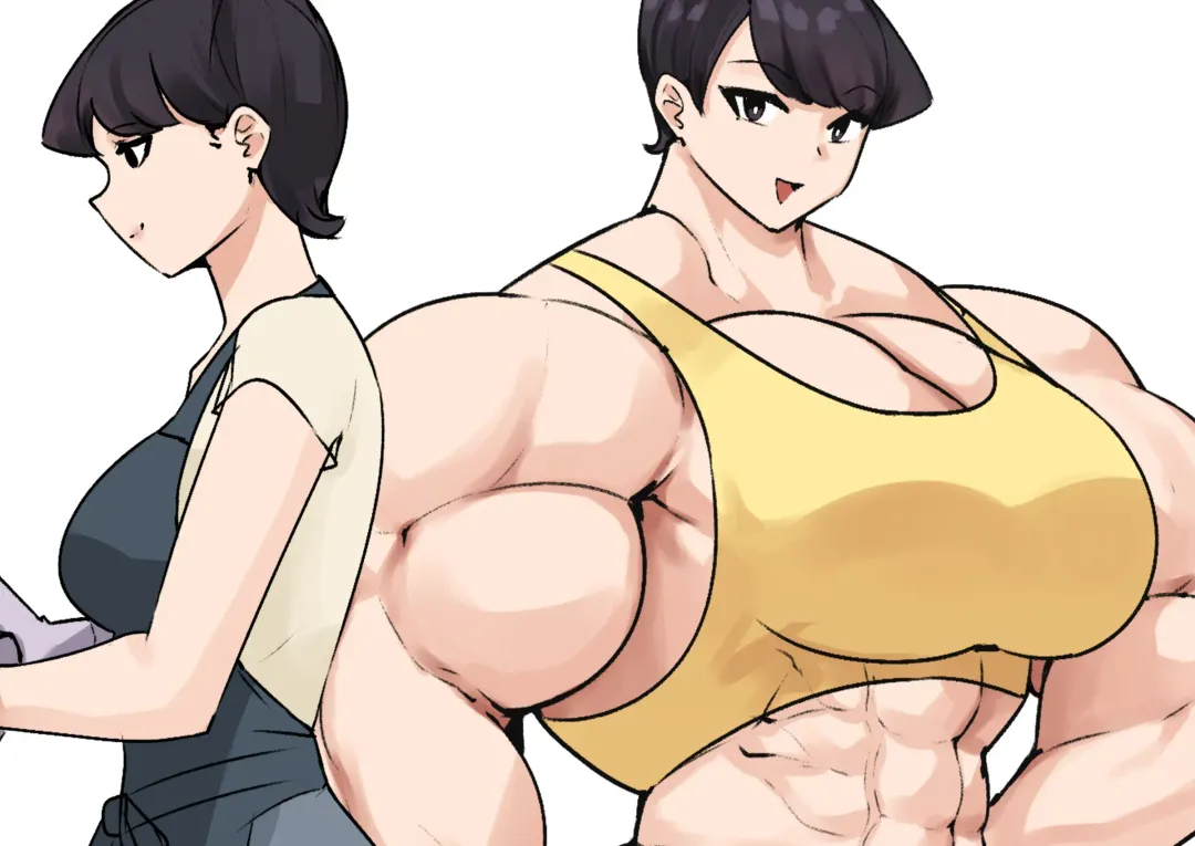 [Musctonk] Komi Mom comic Fhentai - Page 1