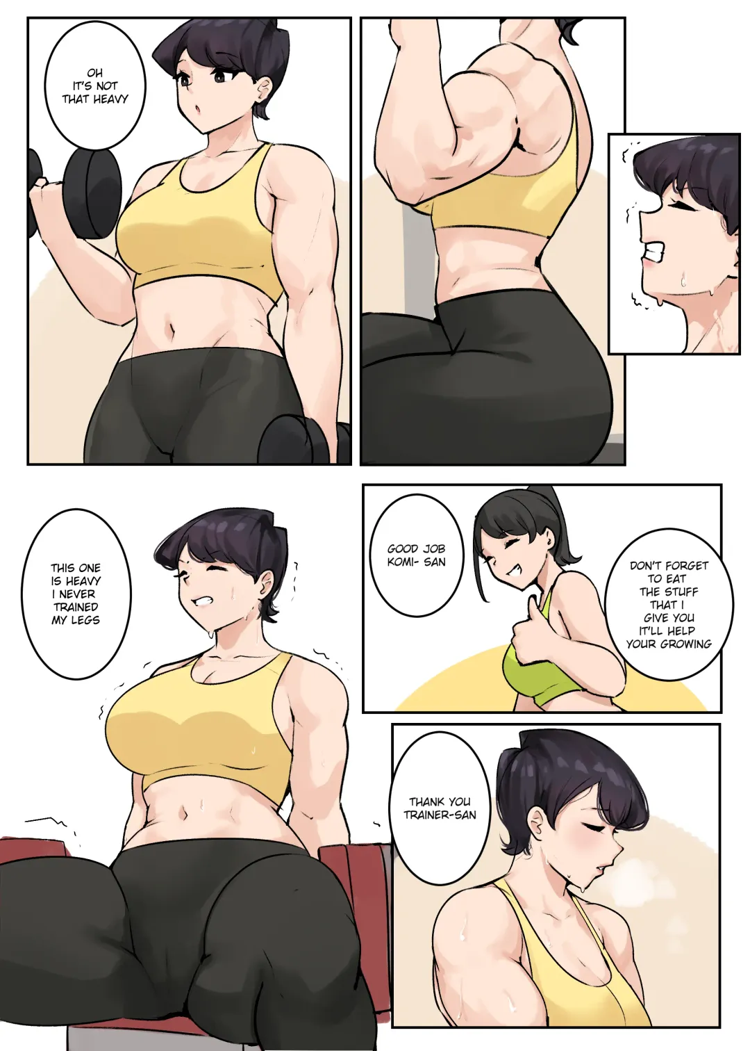 [Musctonk] Komi Mom comic Fhentai - Page 8