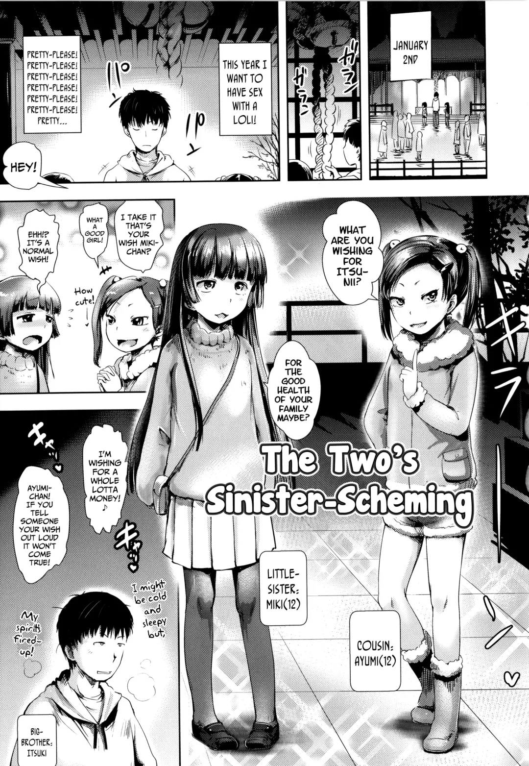 [Yam] Futari no Warudakumi | The Two's Sinister-Scheming Fhentai - Page 1