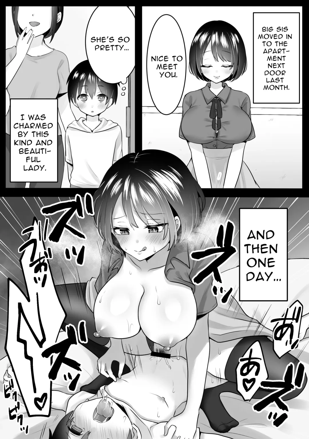 [Kokemomo] Mansion no Tonari ni Hikkoshite Kita Onee-san ga Succubus datta Hanashi | The story of the lady who moved in next door to my apartment and was a succubus Fhentai - Page 4