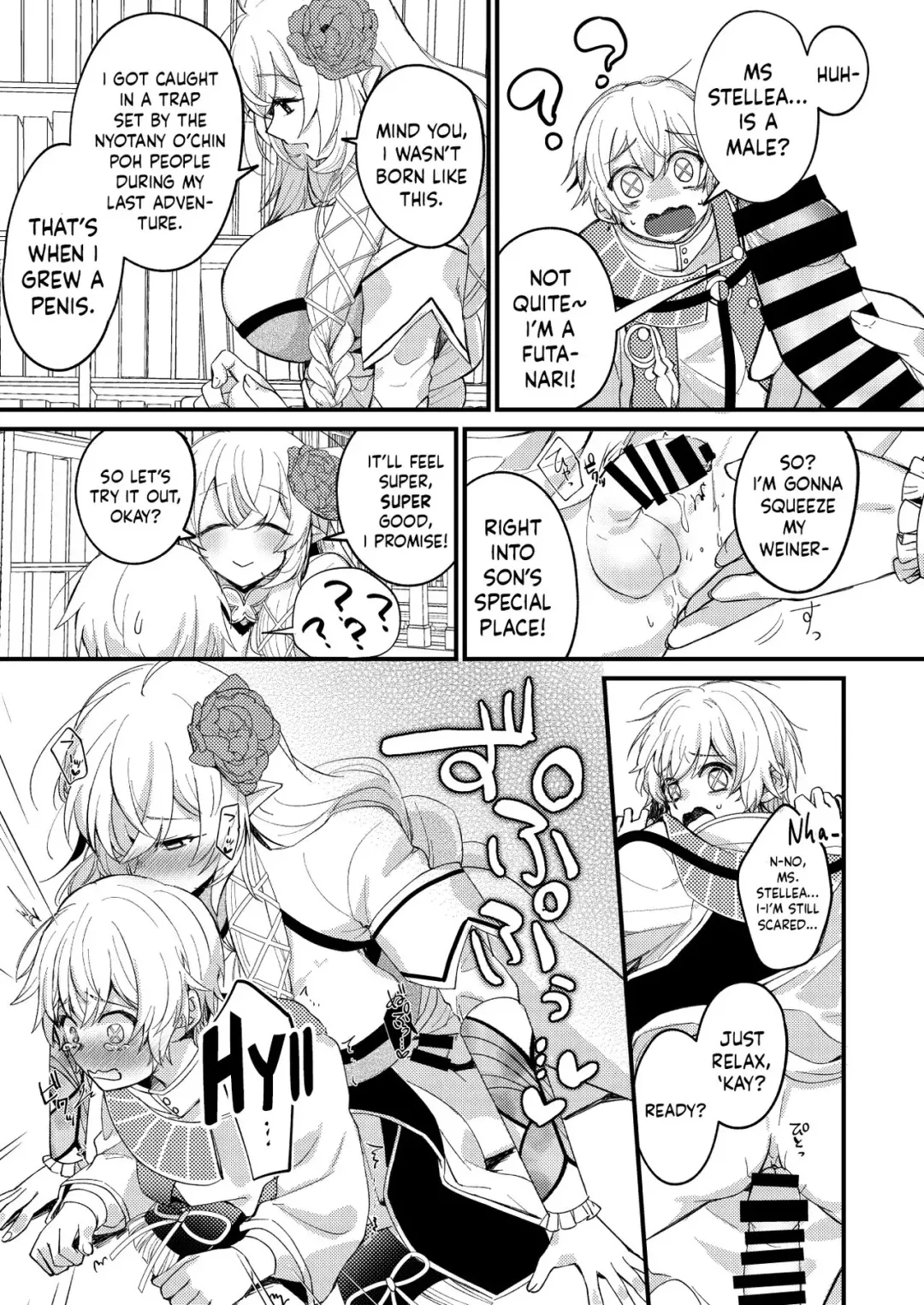 [Yuzuruha Imai] Futanari Stellea x Son Fhentai - Page 10
