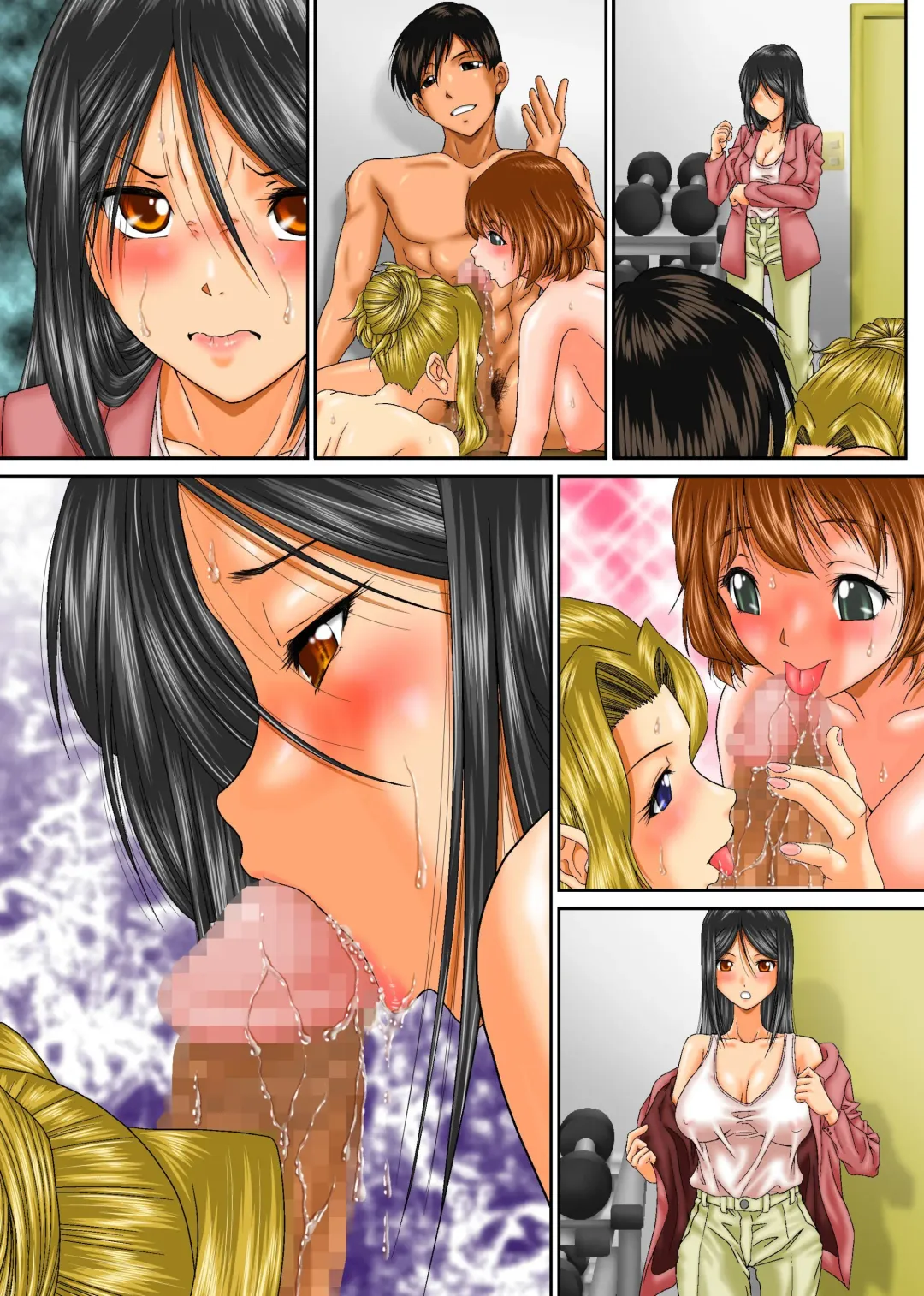 [Iio Tetsuaki] Hitozuma Leotard ~Gym de Netorareru Hitozuma Tachi~ Fhentai - Page 30