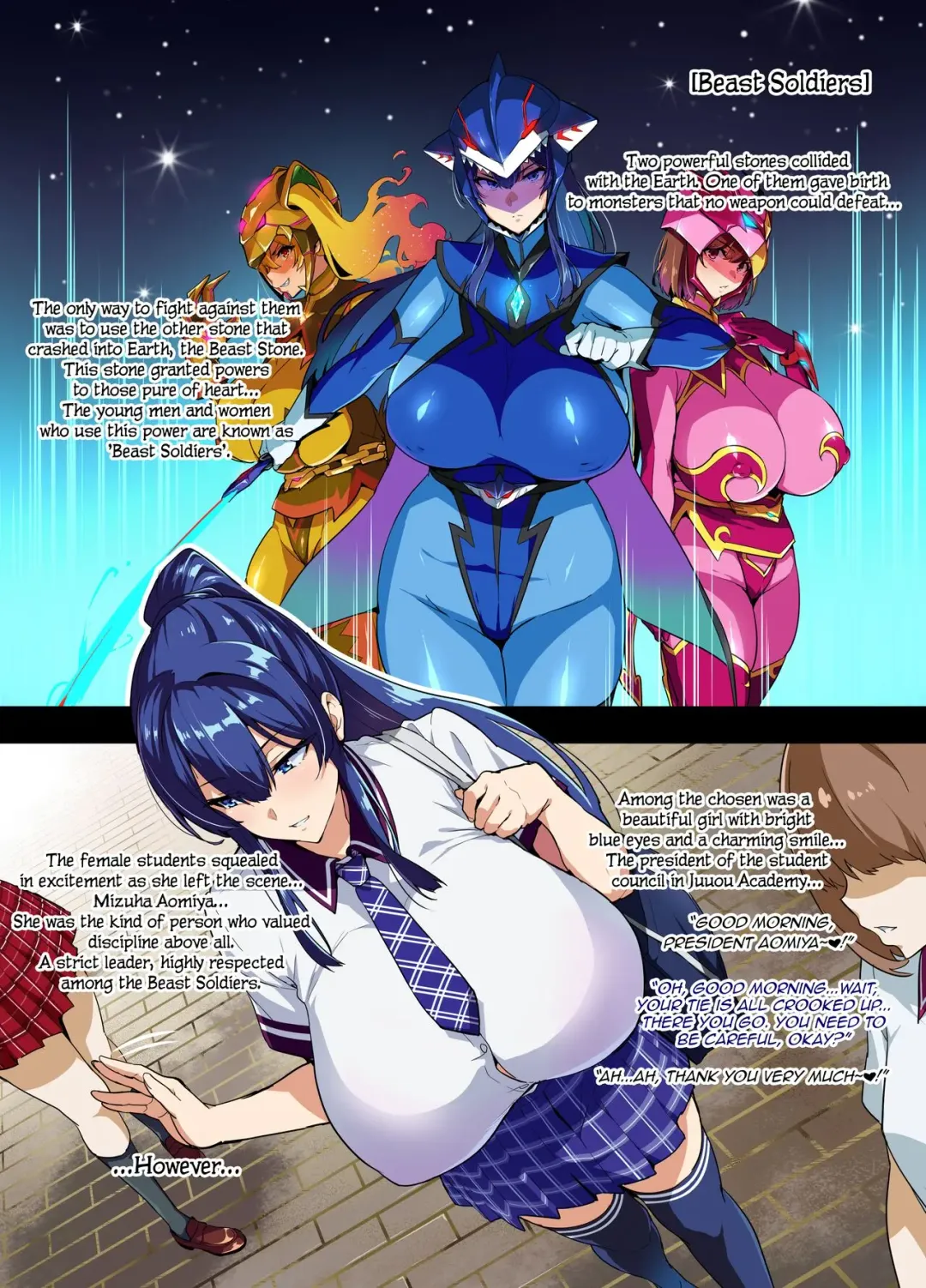 [Takeda Hiromitsu] C100 Kaijoubon Blue no (Daraku shita) Nichijou Fhentai - Page 3