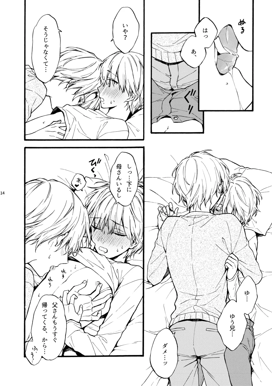 [Suzushiro Nerita] Amano Kyoudai. - Amano Brothers Fhentai - Page 14