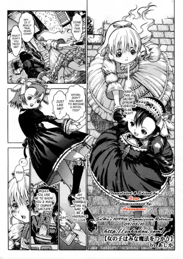 Read [Ashika] Onnanoko wa Mina Mahou o Tsukau | All Little Girls Are Witches - Fhentai
