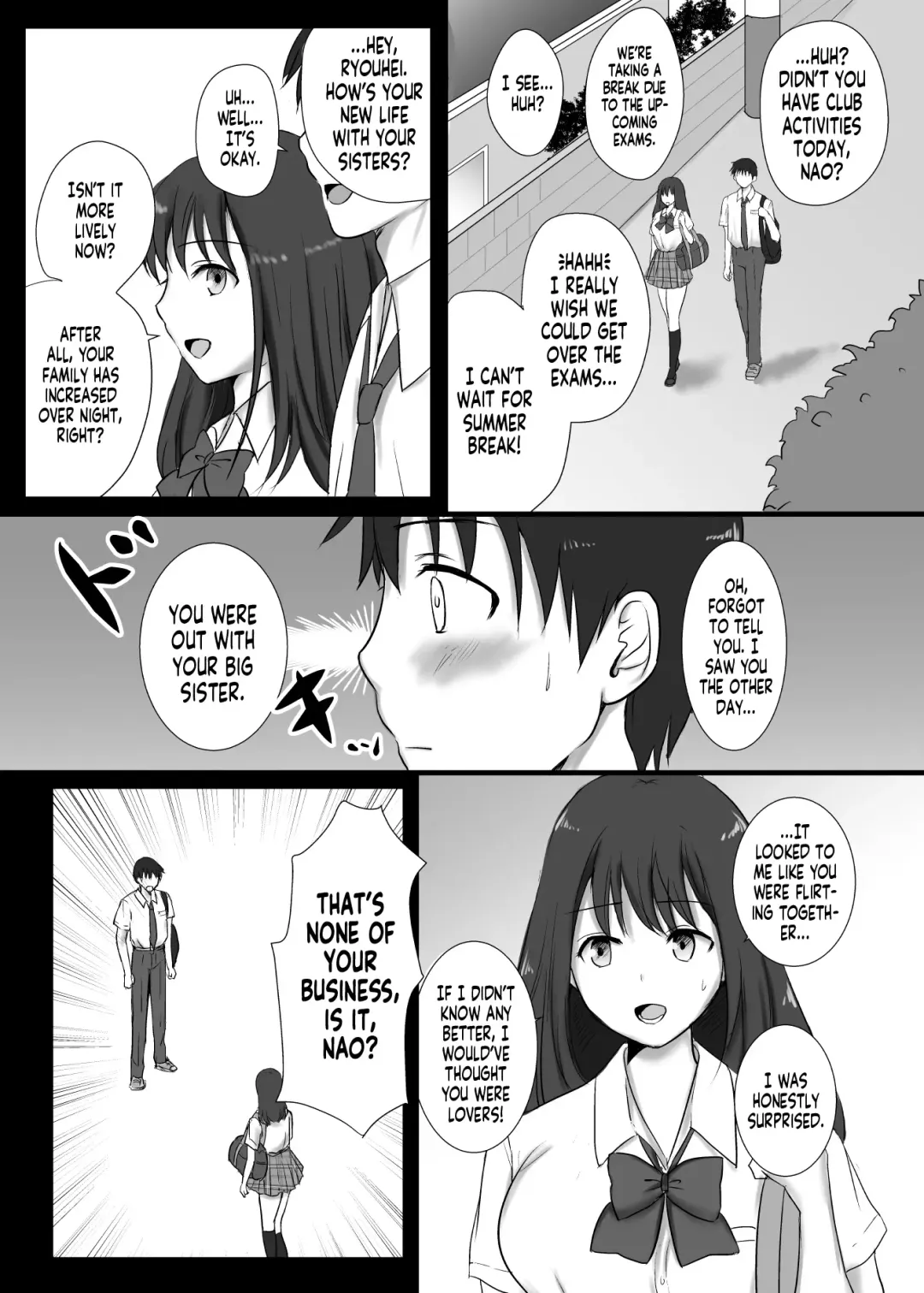Boku to Sanshimai +1 | Me Plus Sister Times Three!+1 Fhentai - Page 12