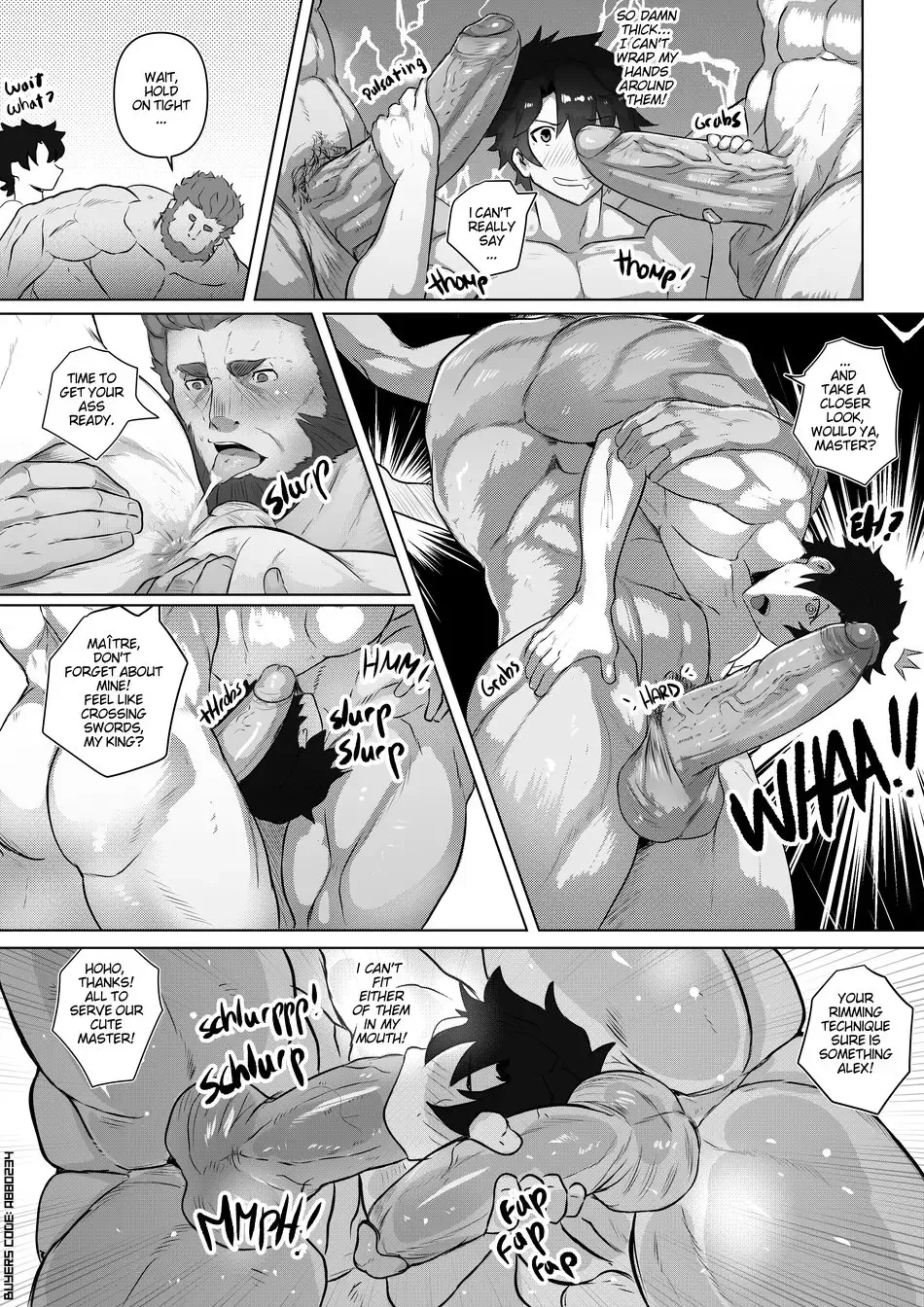[Robokeh] Triple Threat - Fate Grand Order Fhentai - Page 6