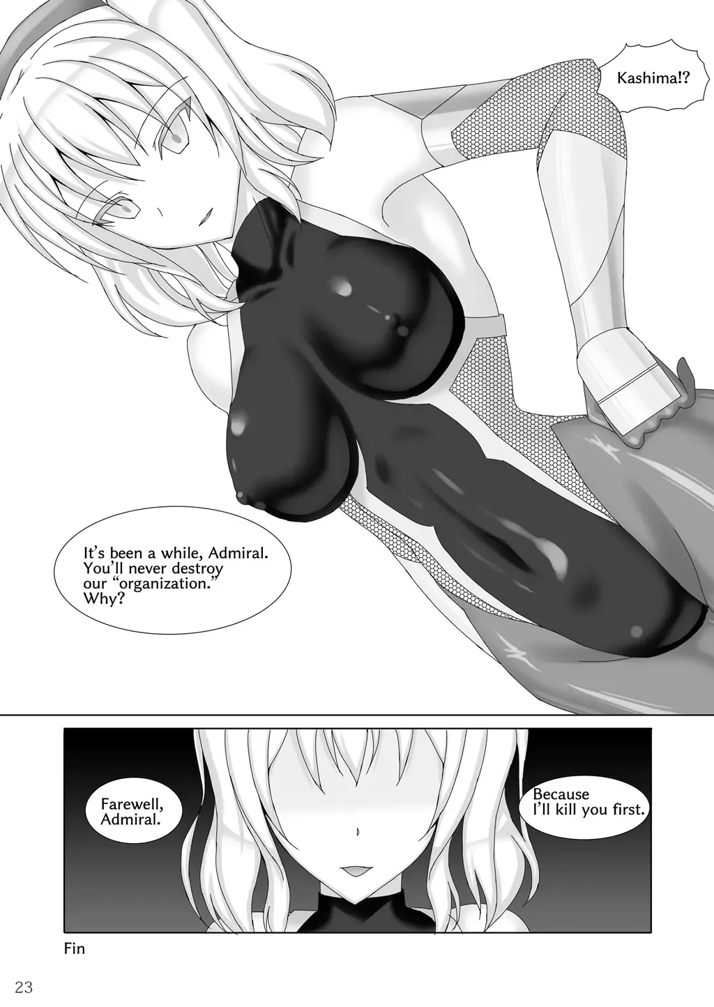 [Kirishima Fuuki] Taimakan Kashima ~Nikutsubo Choukyou Hen~ | Taimakan Kashima Flesh Prison Training Fhentai - Page 24