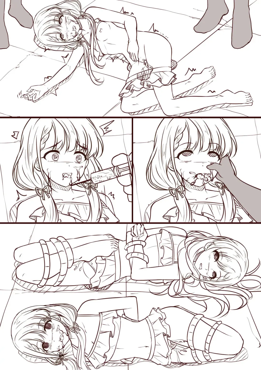 [Yandere No Hako] Shoujo no Matsuro: Umibe no Warui Yume 1 Fhentai - Page 5