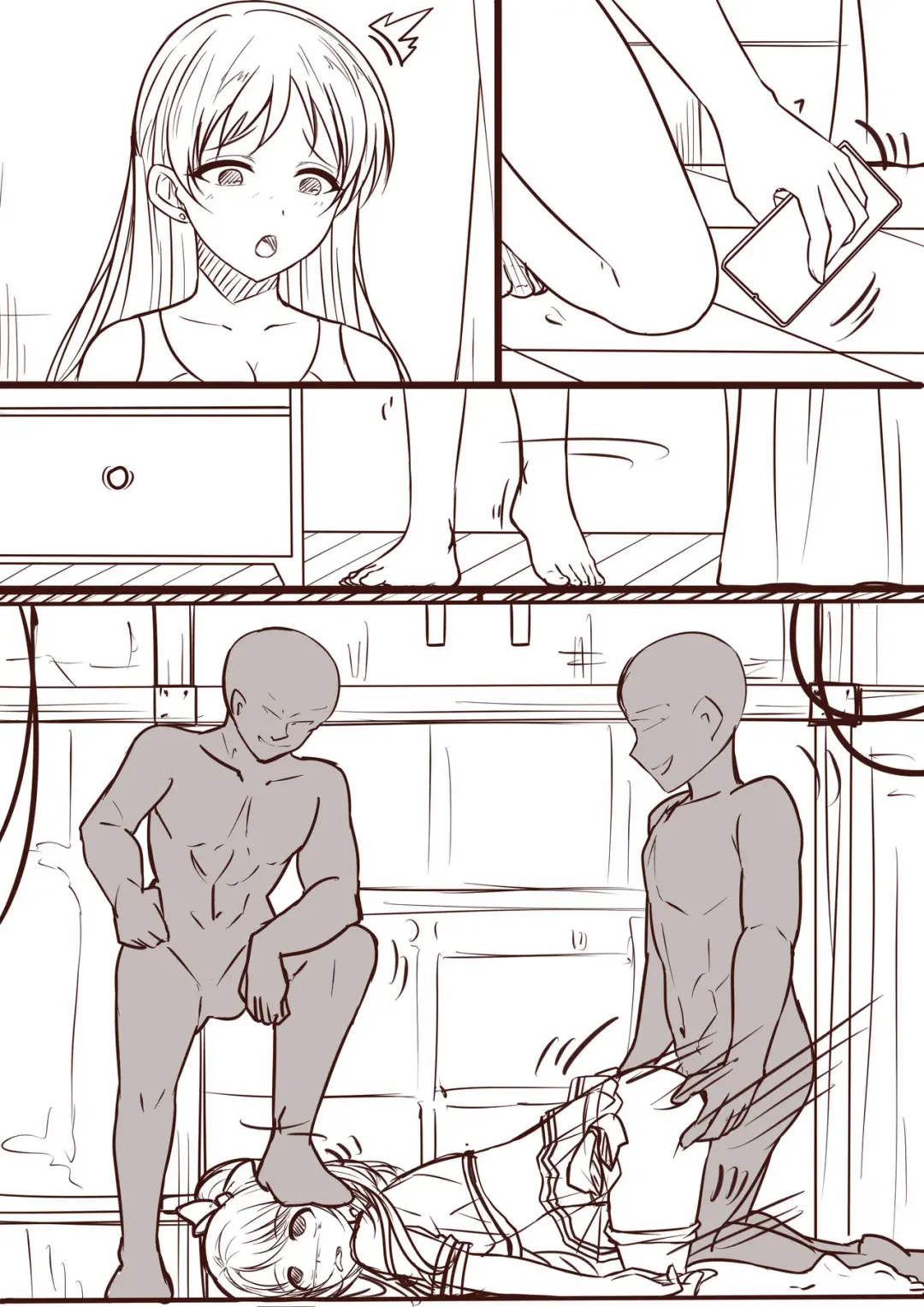 [Yandere No Hako] Shoujo no Matsuro: Umibe no Warui Yume 2 Fhentai - Page 6