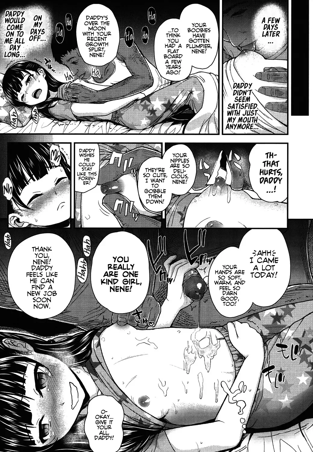 [Hikoma Hiroyuki] Genki wo Dashite♡ (Gangime JS Satsueikai)+Genki wo Dashite♡After (Mesugaki dakedo Hatsuiku Ii node Semen Kyouiku Shitemita) | Cheer up, Daddy!+After! (decensored) Fhentai - Page 11