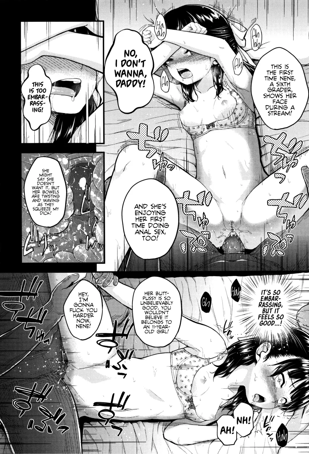 [Hikoma Hiroyuki] Genki wo Dashite♡ (Gangime JS Satsueikai)+Genki wo Dashite♡After (Mesugaki dakedo Hatsuiku Ii node Semen Kyouiku Shitemita) | Cheer up, Daddy!+After! (decensored) Fhentai - Page 30