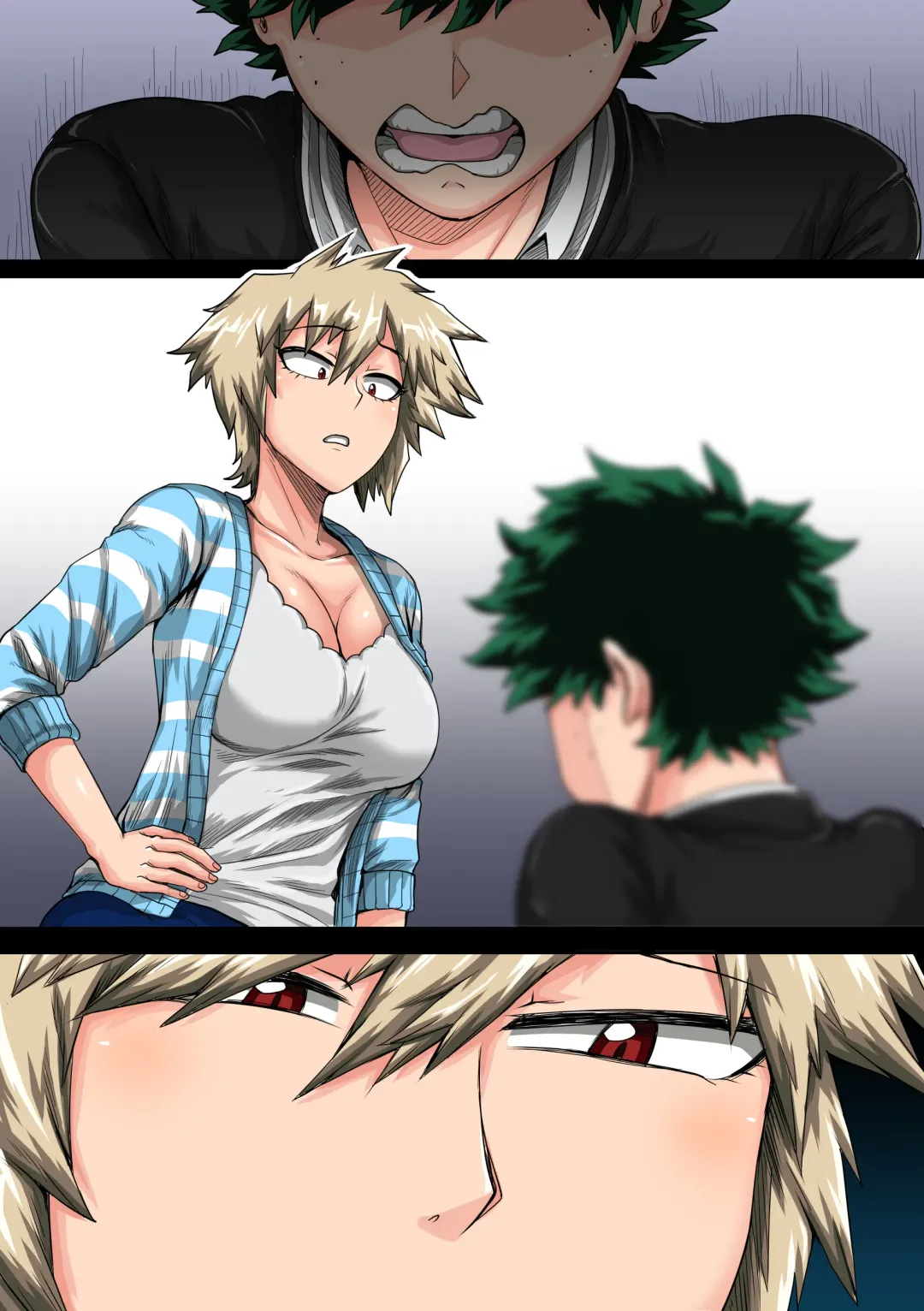 [Juna Juna Juice] Boku no Harem Academia Ch. 8 "Bakugou Mama to no Natsuyasumi Kouhen Jou" Fhentai - Page 67