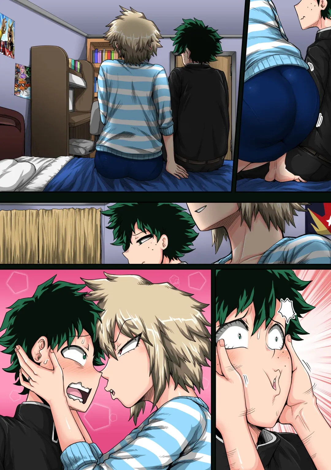 [Juna Juna Juice] Boku no Harem Academia Ch. 8 "Bakugou Mama to no Natsuyasumi Kouhen Jou" Fhentai - Page 68