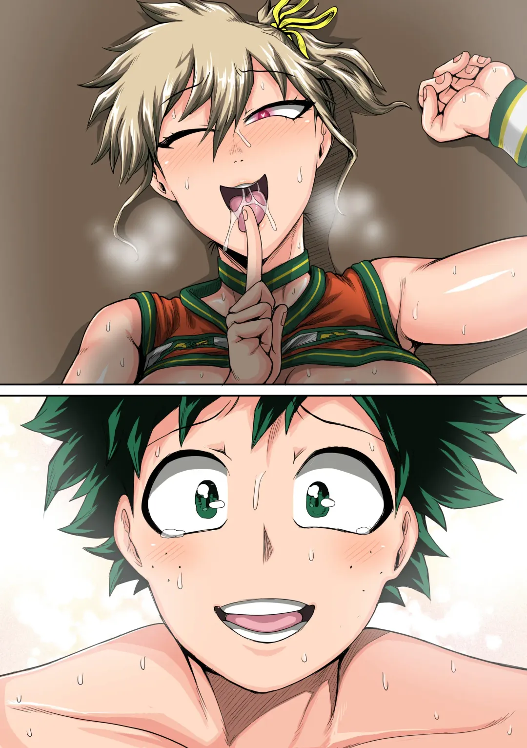 [Juna Juna Juice] Boku no Harem Academia Ch. 8 "Bakugou Mama to no Natsuyasumi Kouhen Jou" Fhentai - Page 98