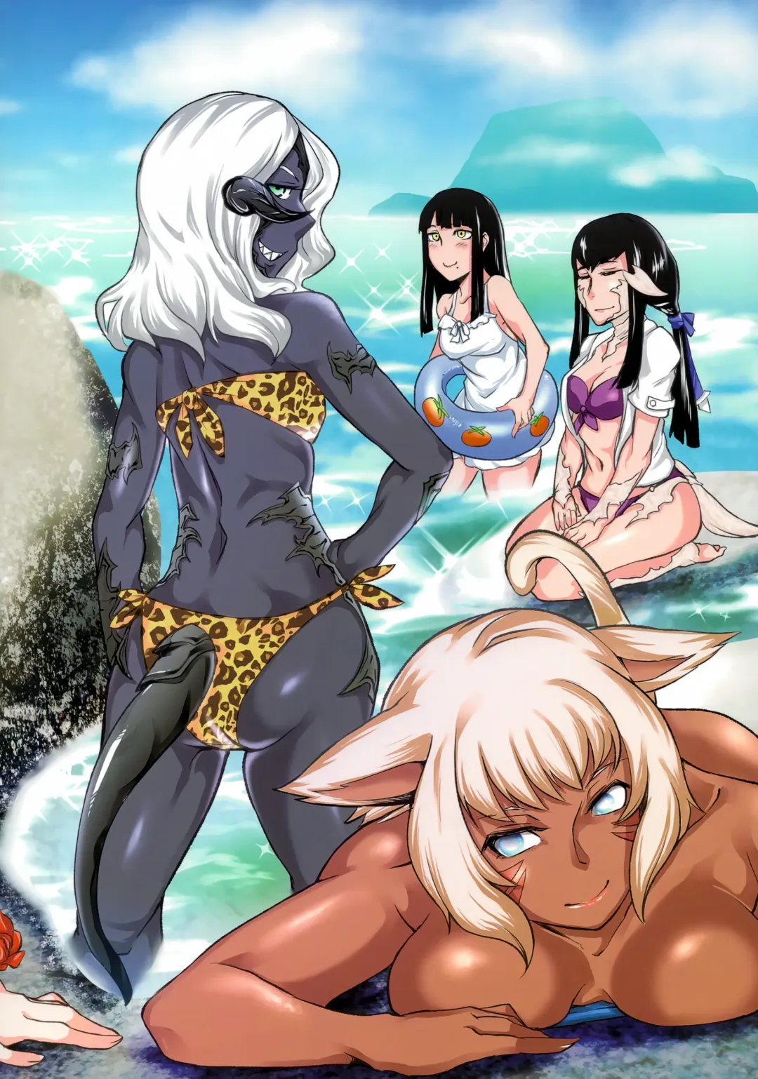 [Jon Ozaki] FF14 REALM EROHORN Fhentai - Page 54