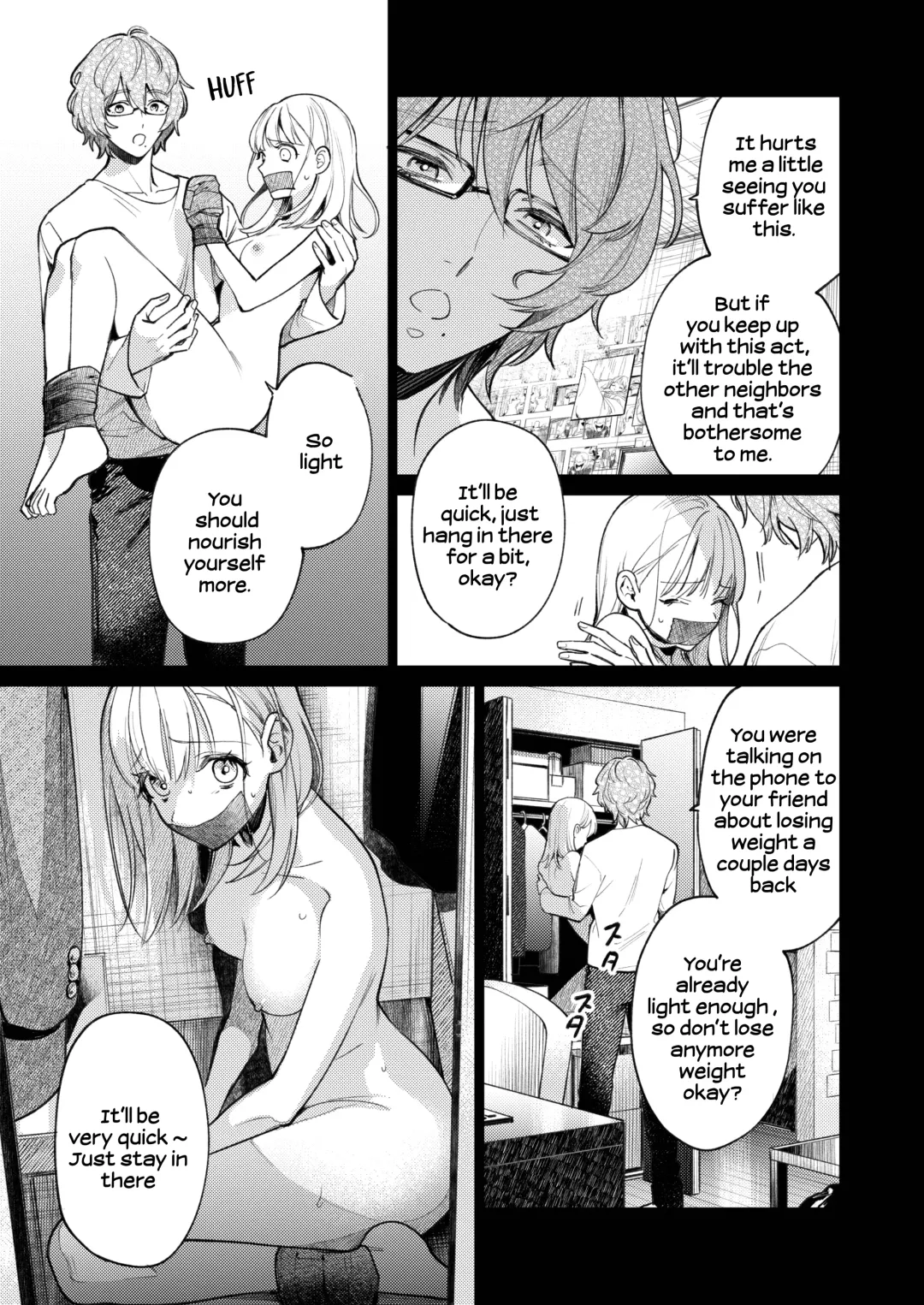 [Uruh Aqua] 203-gou no Rinjin wa Kagitaba Hitotsu Nokoshite Kieta. | The Neighbor in Room 203 Disappeared Leaving a Key Behind. Fhentai - Page 42
