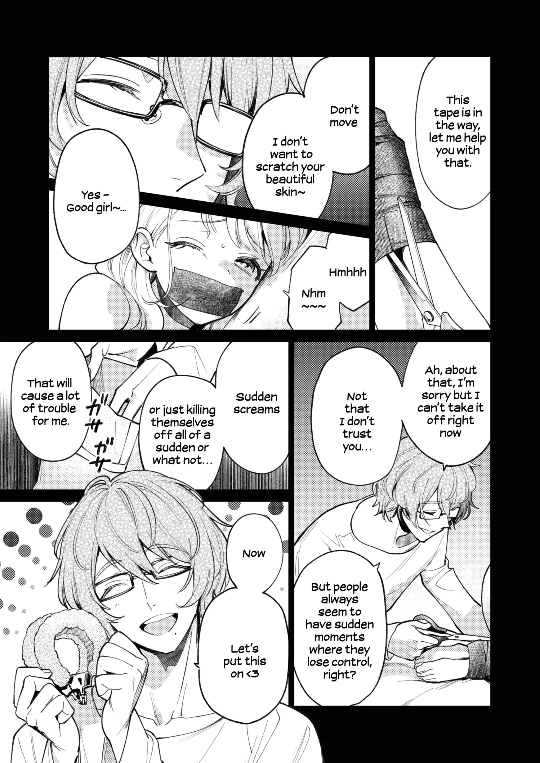 [Uruh Aqua] 203-gou no Rinjin wa Kagitaba Hitotsu Nokoshite Kieta. | The Neighbor in Room 203 Disappeared Leaving a Key Behind. Fhentai - Page 46