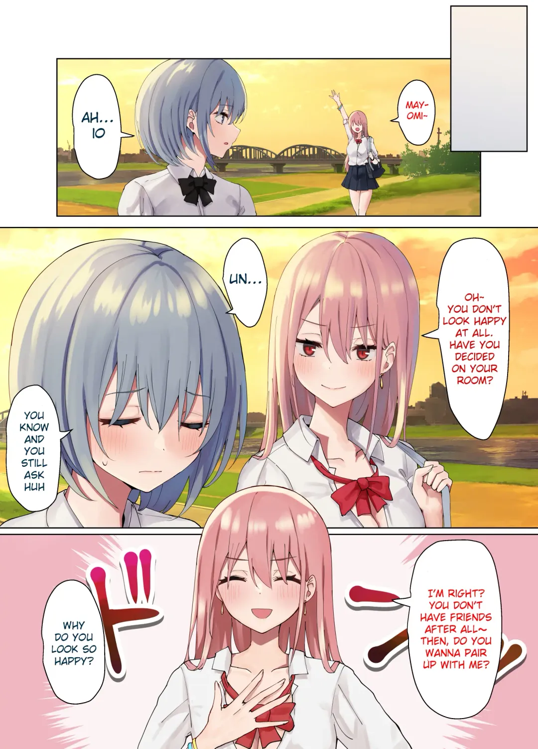 [Piripun] Ijimerarekko no Nekura Onna ga Jitsu wa Dohentai de Ijimekko no Ubu na Gal ni Shikaeshi o Suru Yuri 3 Fhentai - Page 4