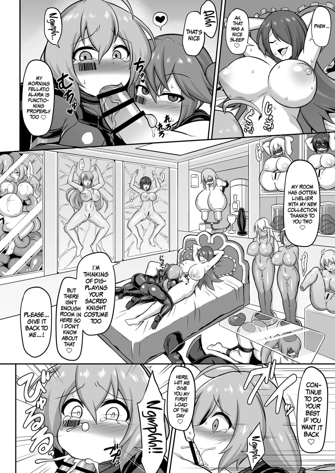 [Ikameshi] Seisou Kouki Sacred Aqua -Injoku Yuugi no Rensa- | Holy Princess Sacred Aqua -A Chain of Perverted Games- Fhentai - Page 15