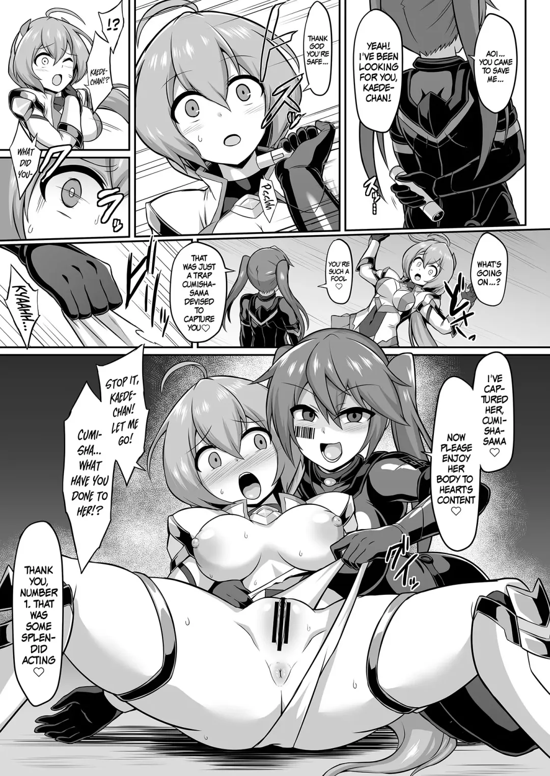 [Ikameshi] Seisou Kouki Sacred Aqua -Injoku Yuugi no Rensa- | Holy Princess Sacred Aqua -A Chain of Perverted Games- Fhentai - Page 6