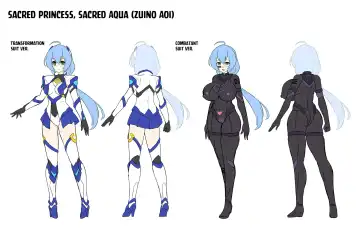 [Ikameshi] Seisou Kouki Sacred Aqua -Injoku Yuugi no Rensa- | Holy Princess Sacred Aqua -A Chain of Perverted Games- Fhentai - Page 30