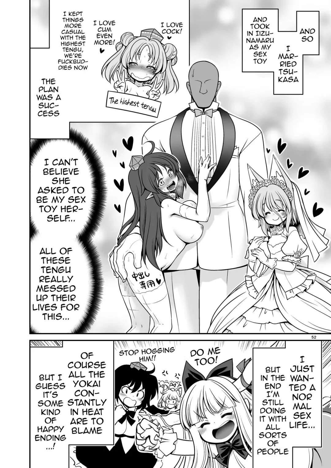 [Tomoki Tomonori] Okasare Machi no Hatsujou Onna o Nanjuunin to Yarasete Kureru Tsukasa-chan no Warudakumi Fhentai - Page 52