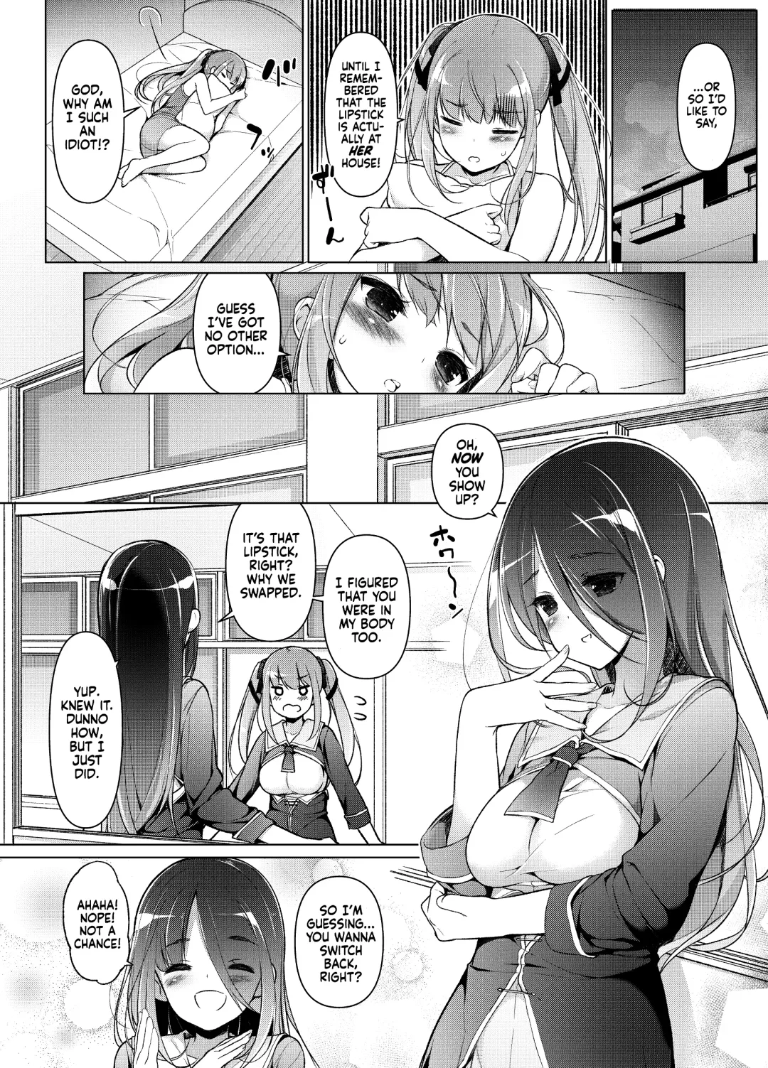 [Motomushi] Watashi wo Baka ni Shita Onna ni Natta Watashi | I Swapped Bodies With My Bully Fhentai - Page 33