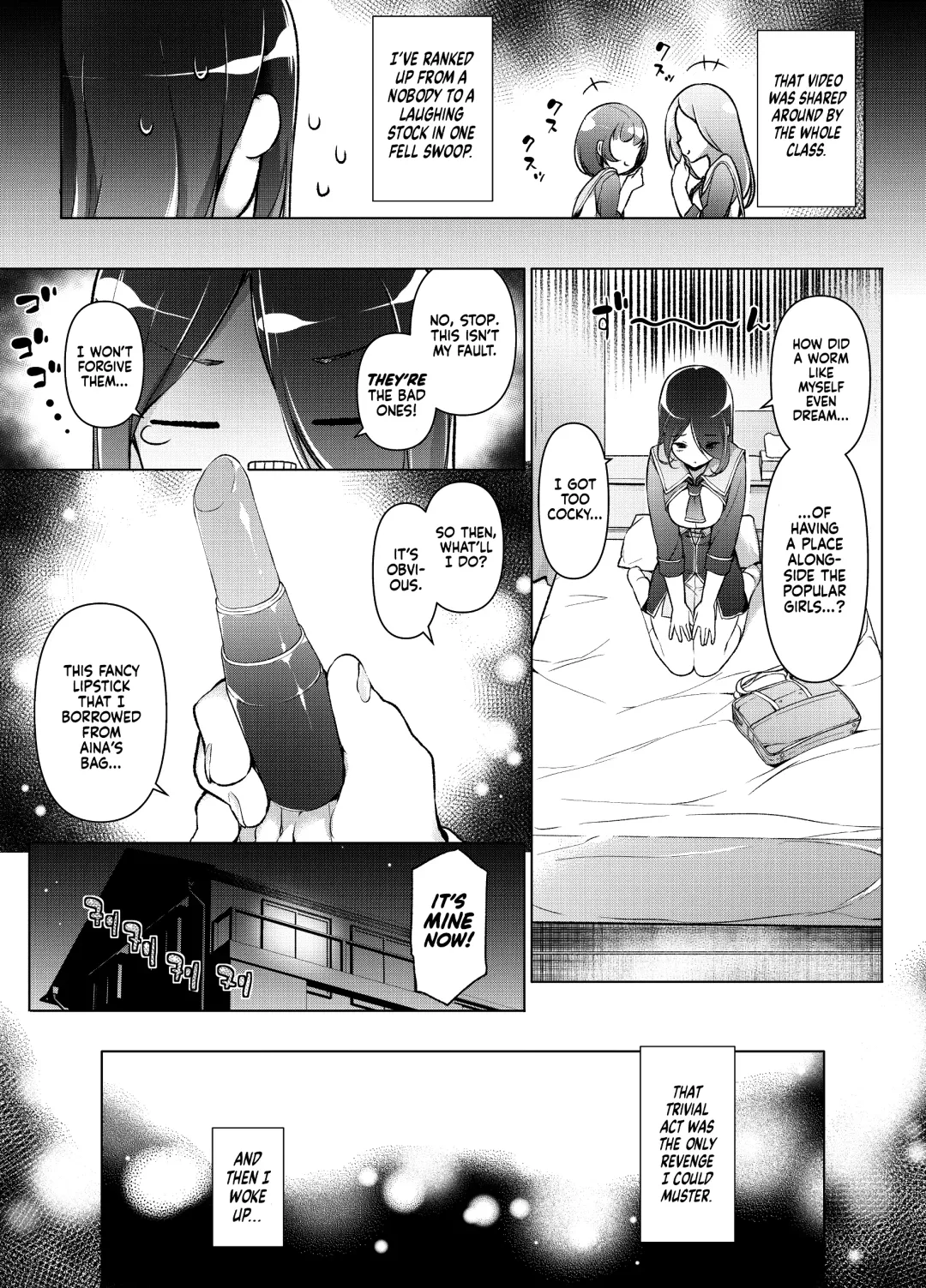 [Motomushi] Watashi wo Baka ni Shita Onna ni Natta Watashi | I Swapped Bodies With My Bully Fhentai - Page 4