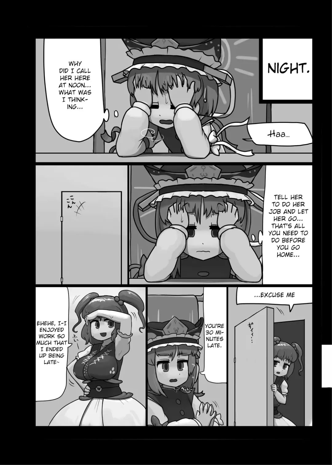 [Ninniku] Watashi no Naka no Shiro to Kuro | The Black and White in Me Fhentai - Page 9