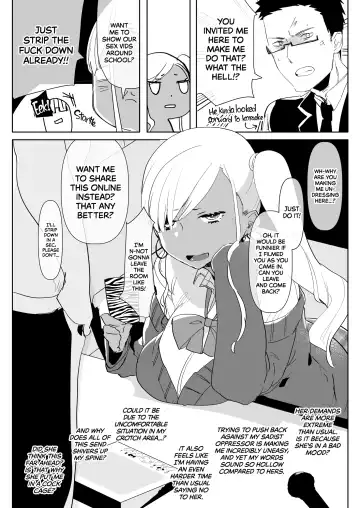 [Aimaitei Umami] Kigen no Warui Kuro Gal Futanari Kanojo ni Karaoke ni Yobidasareta Kekka... | What Happens When Your Tan Gyaru Futa Girlfriend Is in a Bad Mood and Invites You To Karaoke... (decensored) Fhentai - Page 8