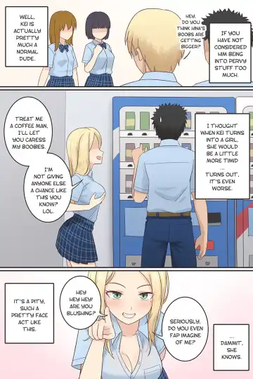 [Rudy Saki] When My Pervy Friend Became a Girl Fhentai - Page 2