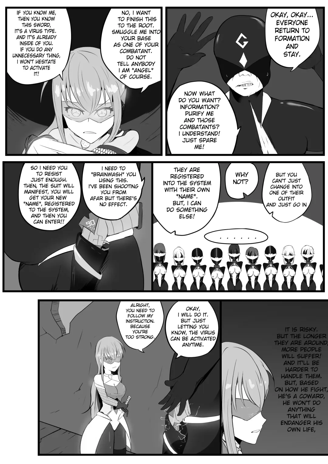 [Aynes] The Degradation of Angels Fhentai - Page 4