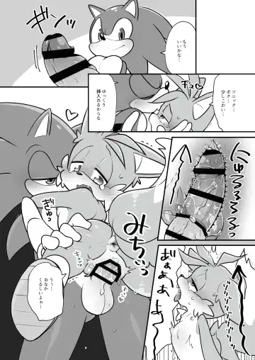 [Hentaib] Tails and Sonic's special Fuss Fhentai - Page 9