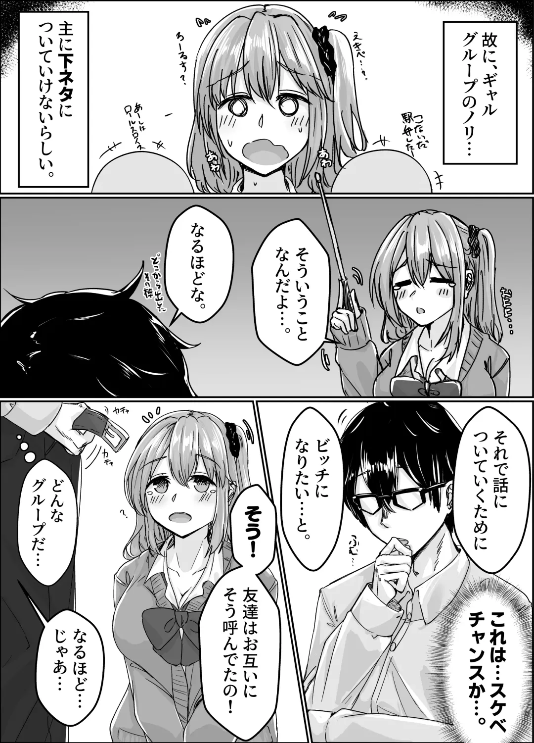 Muchisugi Gal no Bitch-ka Keikaku Fhentai - Page 7