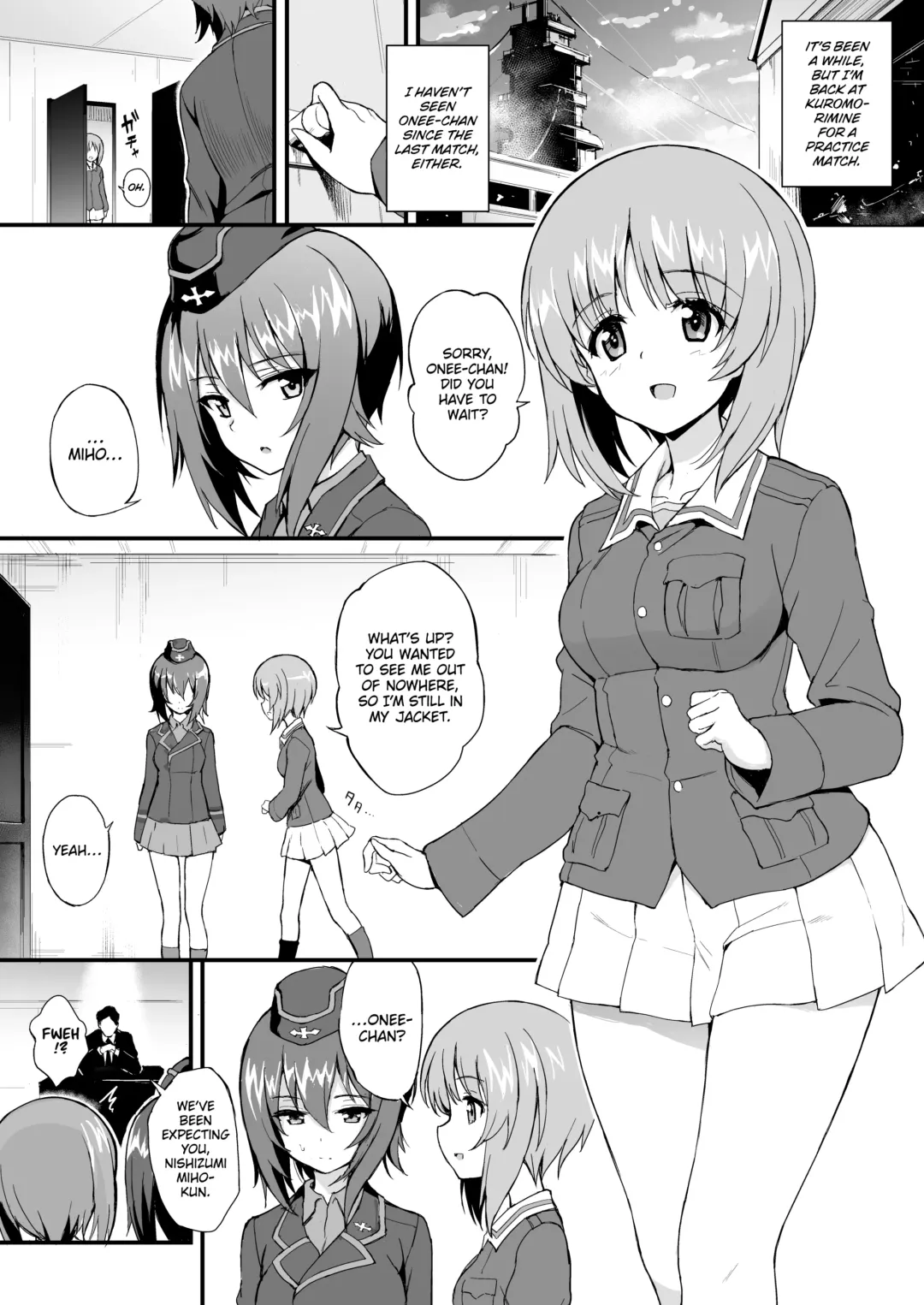 [Kyockcho] Nishizumi Sisters Assault 1 Fhentai - Page 4