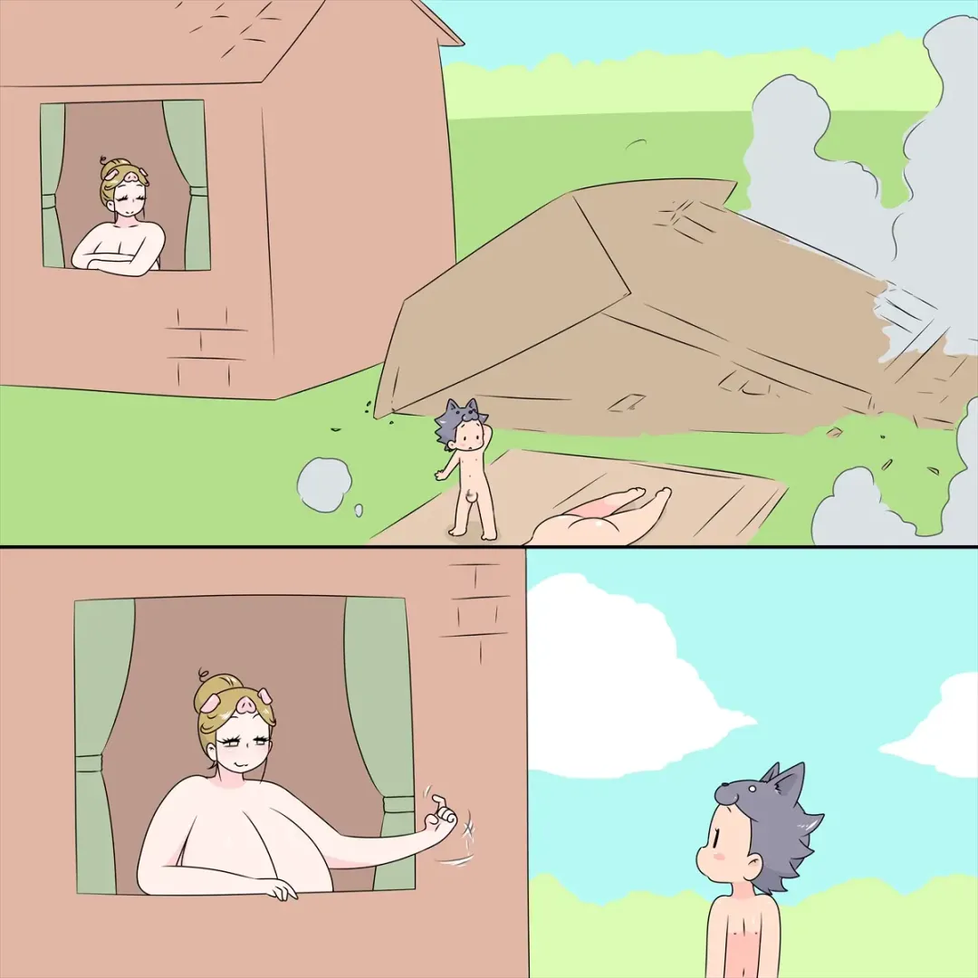 [Big Bomber] Huff! Puff! Blow! & Thereafter Fhentai - Page 8