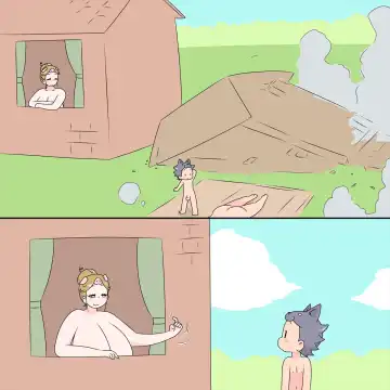 [Big Bomber] Huff! Puff! Blow! & Thereafter Fhentai - Page 8