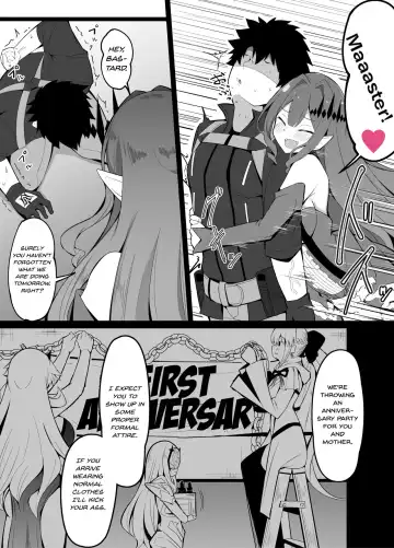 Read [Corundum] Master no Furete wa Ikenai Bubun o Ijitte shimau Baobhan Sith | Baobhan Sith meddles with her master's privacy - Fhentai