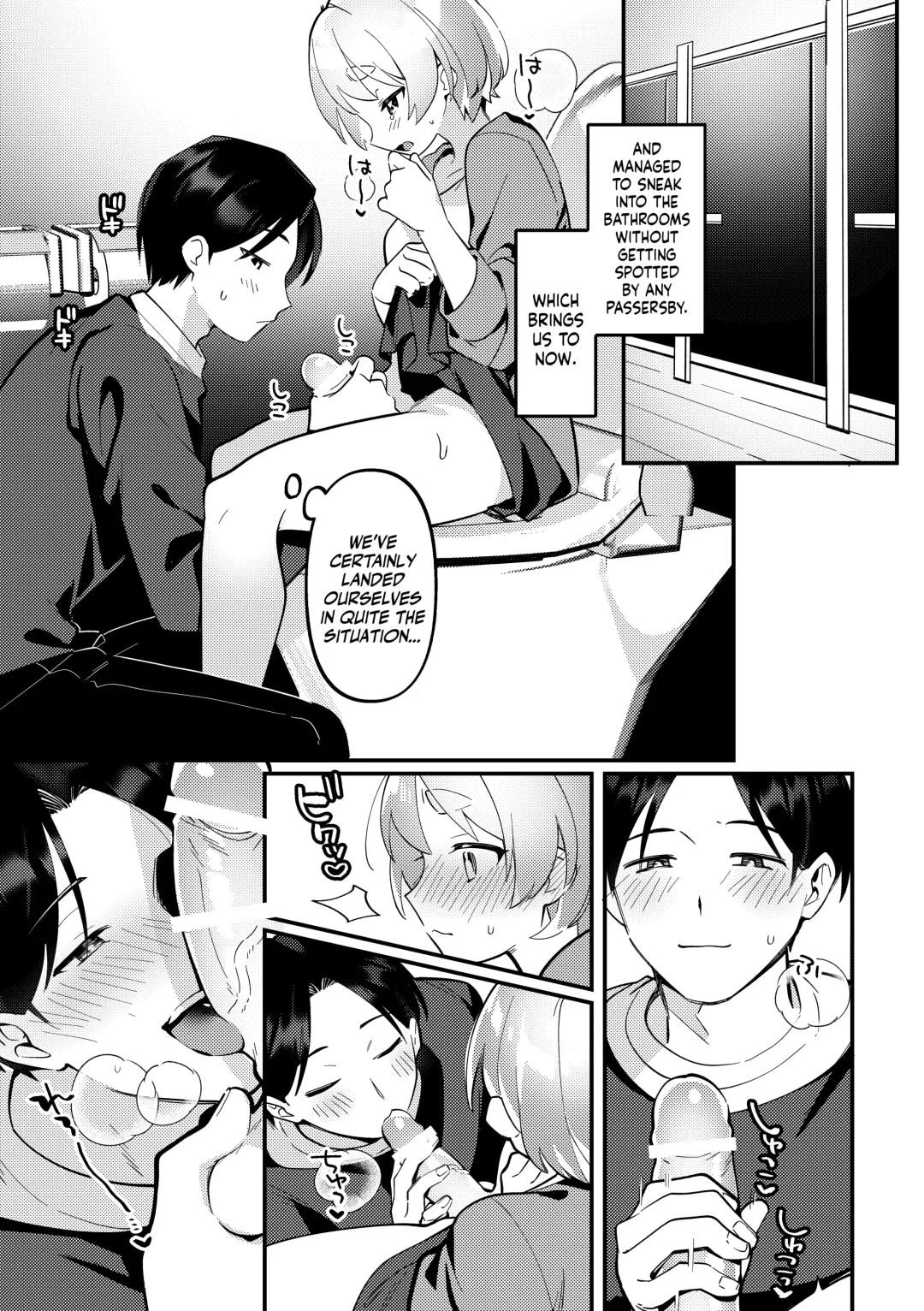 [Sakuraba Rokusuke] Date-Chuu, Futari de Kossori xxx Suru Kai | Secretly Doing This And That With My Futanari Girlfriend During A Date Fhentai - Page 11
