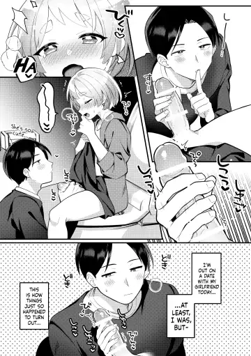 [Sakuraba Rokusuke] Date-Chuu, Futari de Kossori xxx Suru Kai | Secretly Doing This And That With My Futanari Girlfriend During A Date Fhentai - Page 5